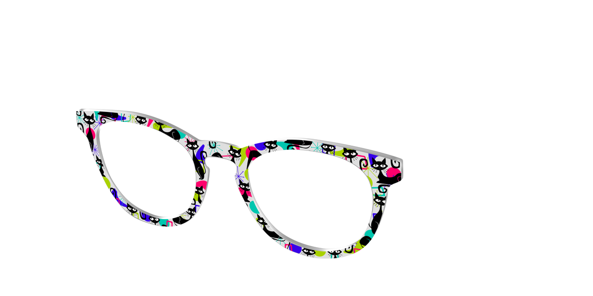 The Futuristic Felines - Angle Top Image - Pair Eyewear