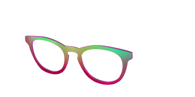 The Guava Ombre - Angle Top Thumbnail - Pair Eyewear