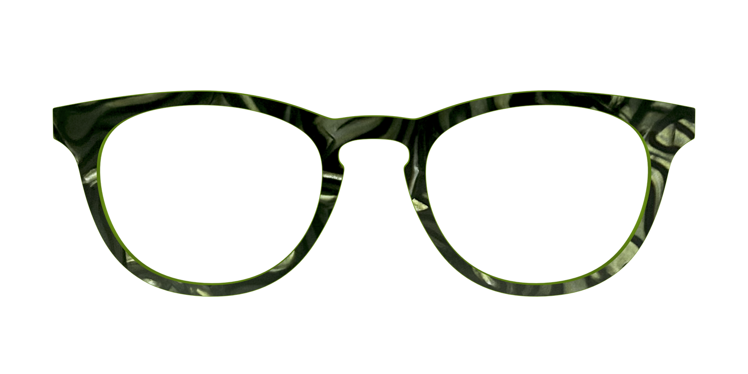 The Hazel Pearl Marble - Front Top Image - Pair Eyewear