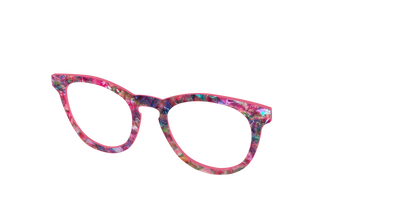 The Hibiscus Pearl Shell - Angle Top Thumbnail - Pair Eyewear