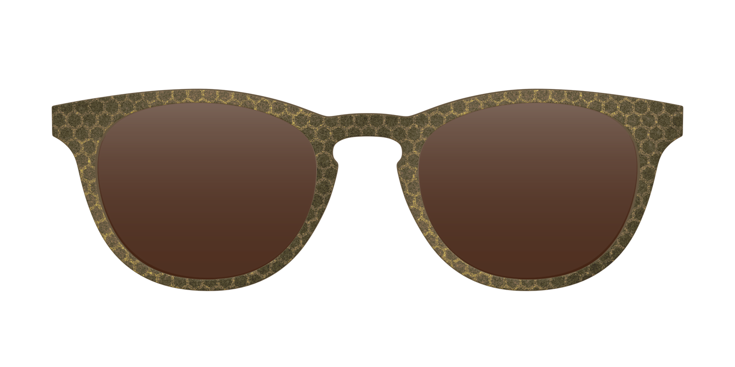The Polarized Honeycomb Sun Top - Front Top Image - Pair Eyewear