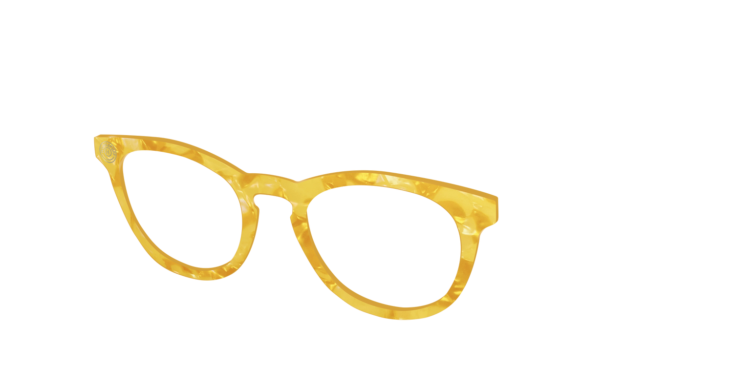 The Hufflepuff™ Pearl Tortoise - Angle Top Image - Pair Eyewear