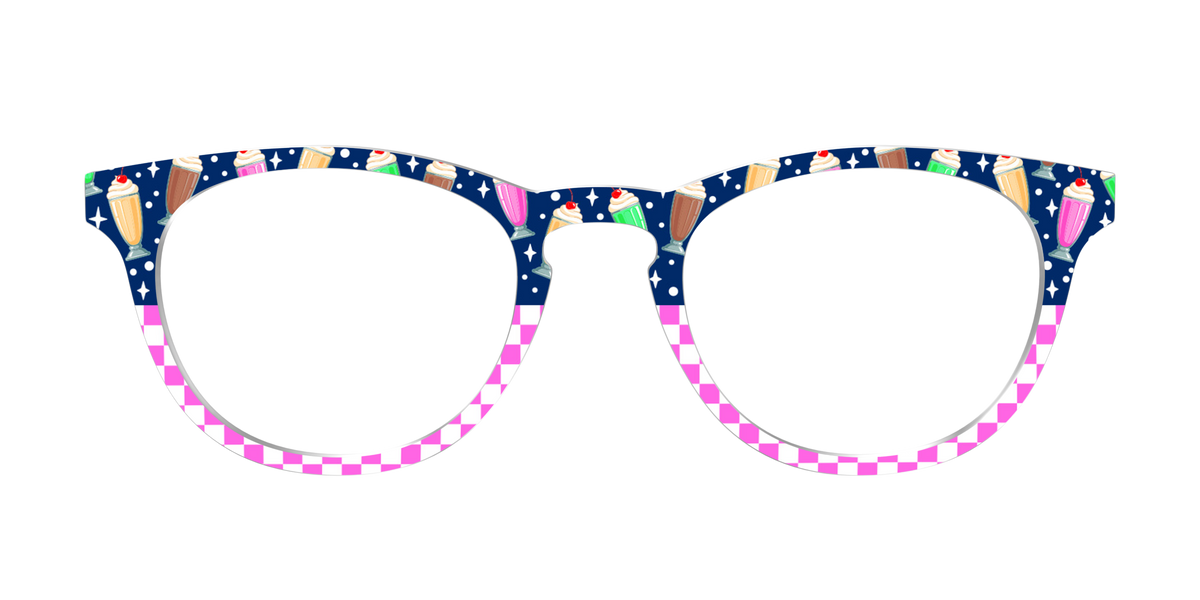 The Ice Cream Social Split - Front Top Image - Pair Eyewear