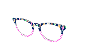 The Ice Cream Social Split - Angle Top Thumbnail - Pair Eyewear