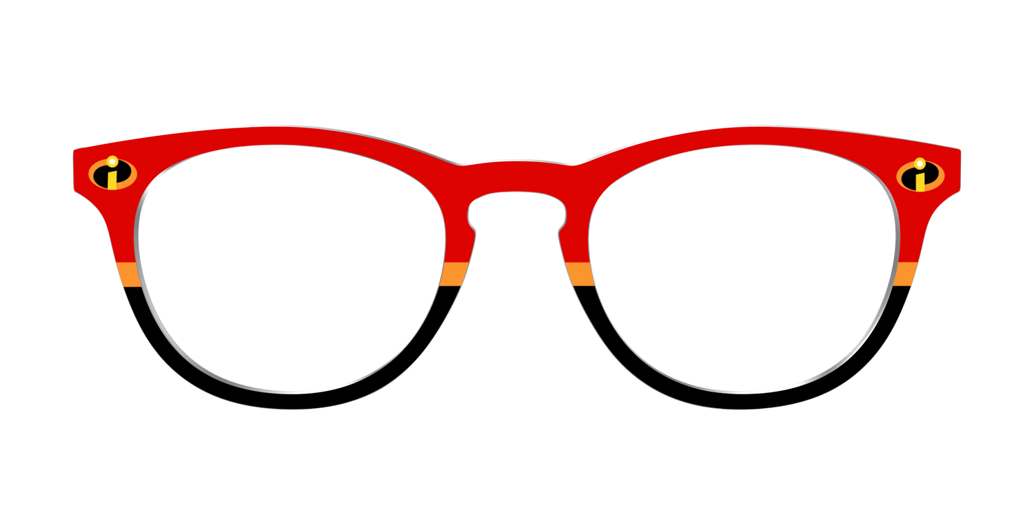 The Incredibles Super Suit - Front Top Image - Pair Eyewear