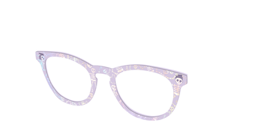 The Iridescent Groovy Graveyard - Angle Top Thumbnail - Pair Eyewear