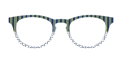 The Kayak Stripes - Front Top Thumbnail - Pair Eyewear