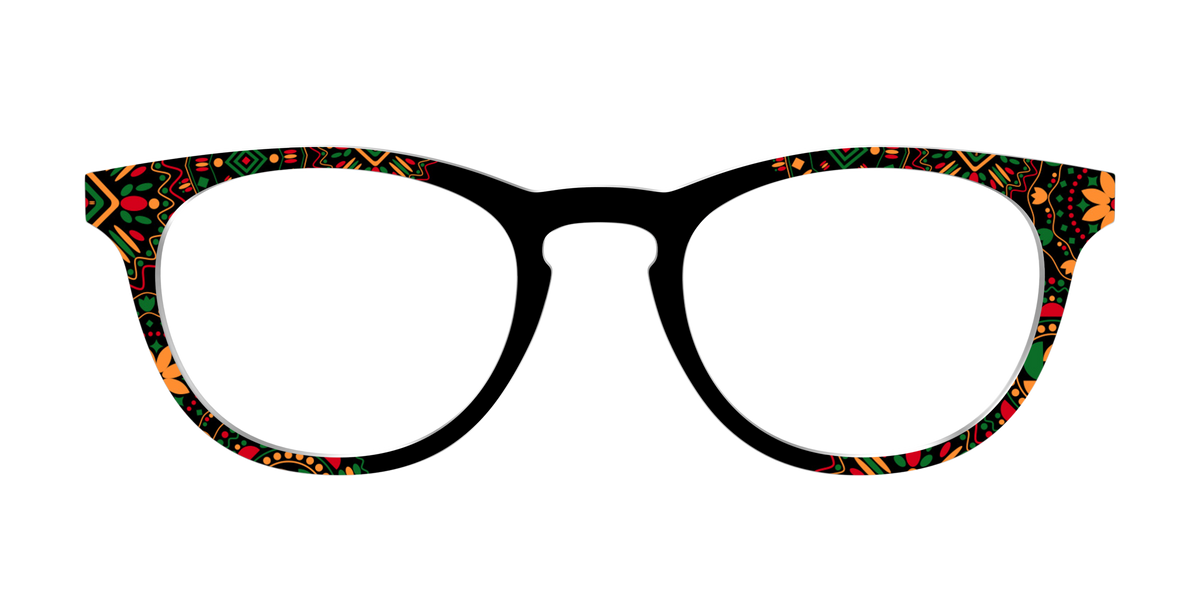 The Kwanzaa Medallion - Front Top Image - Pair Eyewear