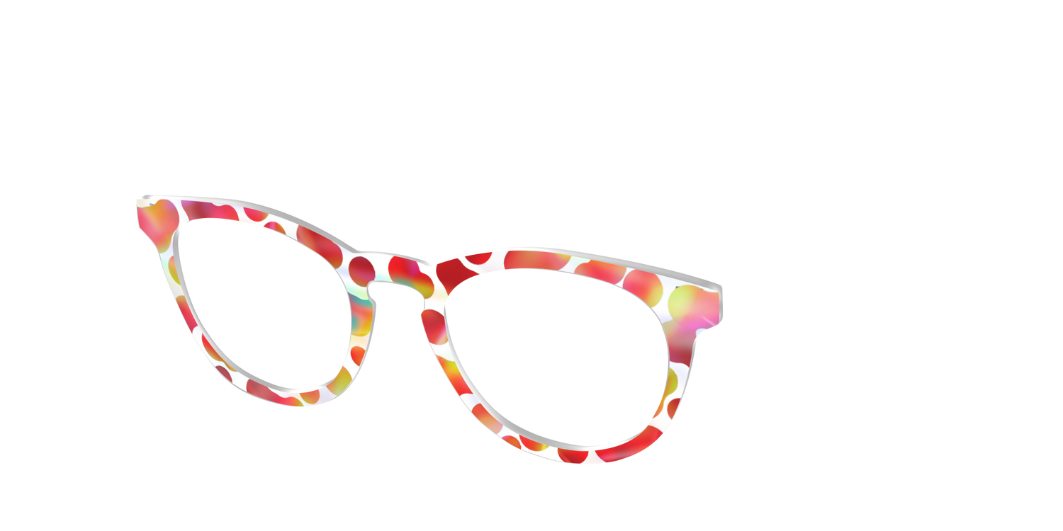 The Lava Lamp Crystal - Angle Top Image - Pair Eyewear