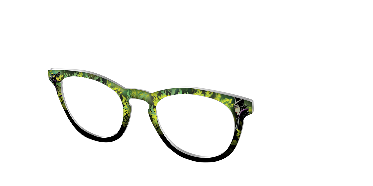 Maleficent's Dragon Flames - Angle Top Image - Pair Eyewear