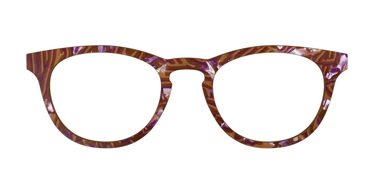 The Maple Pearl Marble - Front Top Image - Pair Eyewear