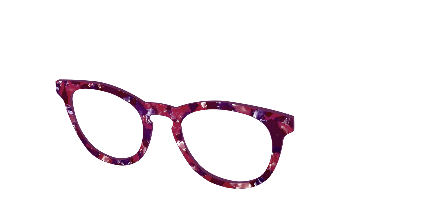 The Mulberry Pearl Tortoise - Angle Top Image - Pair Eyewear