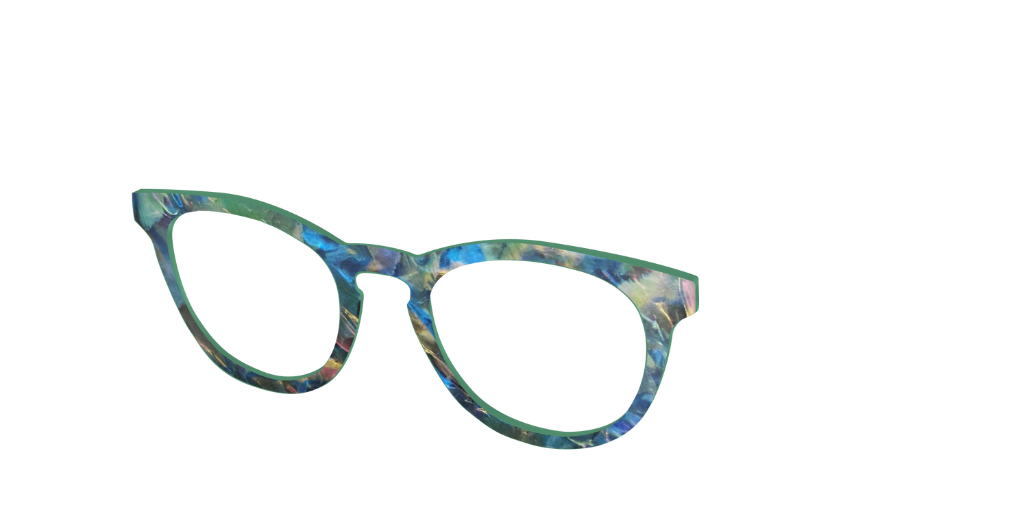 The Neptune Pearl - Angle Top Image - Pair Eyewear