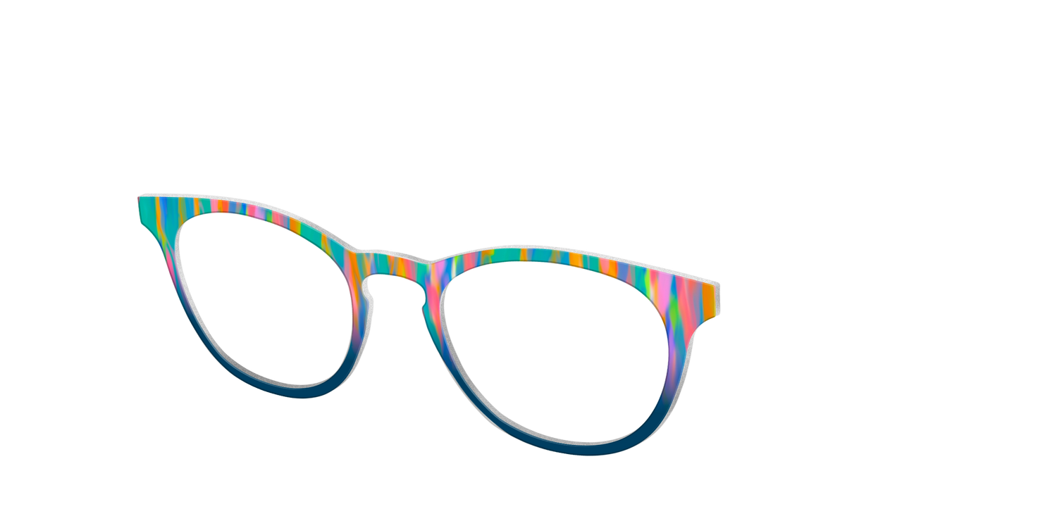 The Oasis Stripes - Angle Top Image - Pair Eyewear