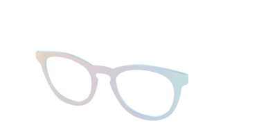 The Pastel Dot Iridescent - Angle Top Thumbnail - Pair Eyewear