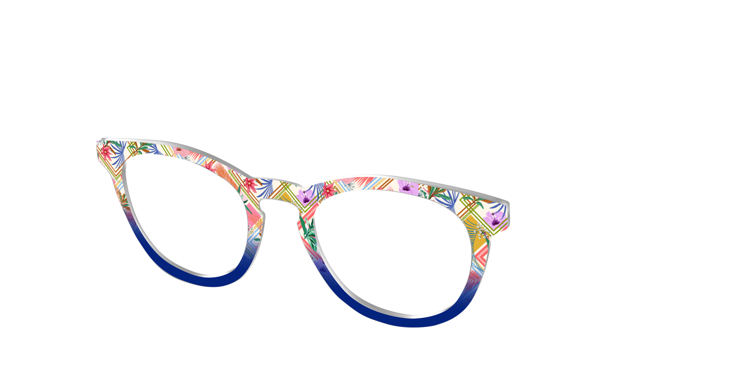 The Patchwork Scarves - Angle Top Image - Pair Eyewear