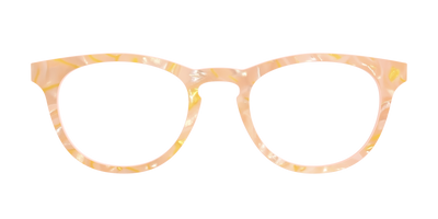 The Peach Creamsicle Pearl Marble - Front Top Thumbnail - Pair Eyewear