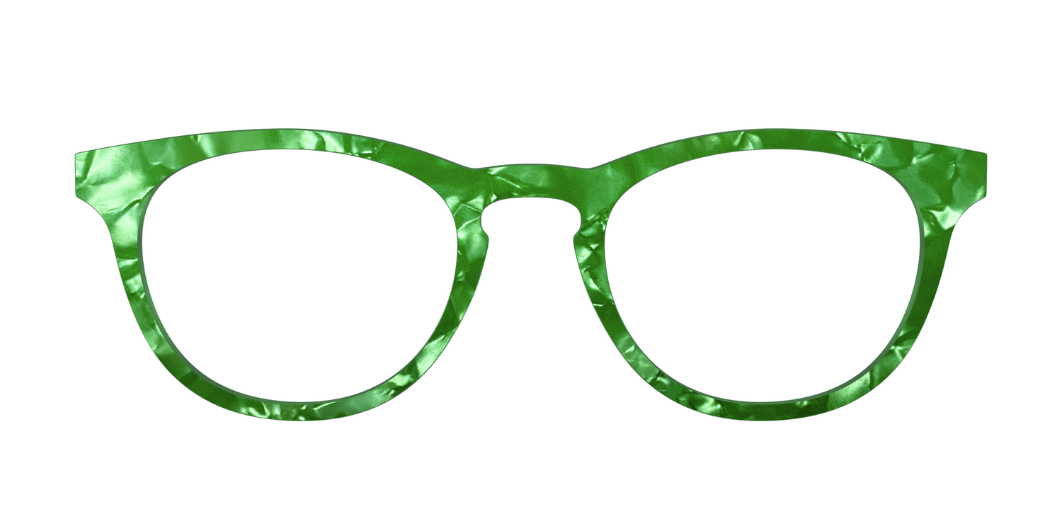 The Peridot Pearl Marble - Front Top Image - Pair Eyewear