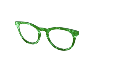 The Peridot Pearl Marble - Angle Top Thumbnail - Pair Eyewear