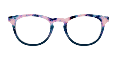 The Petal Pink Tie-Dye - Front Top Thumbnail - Pair Eyewear