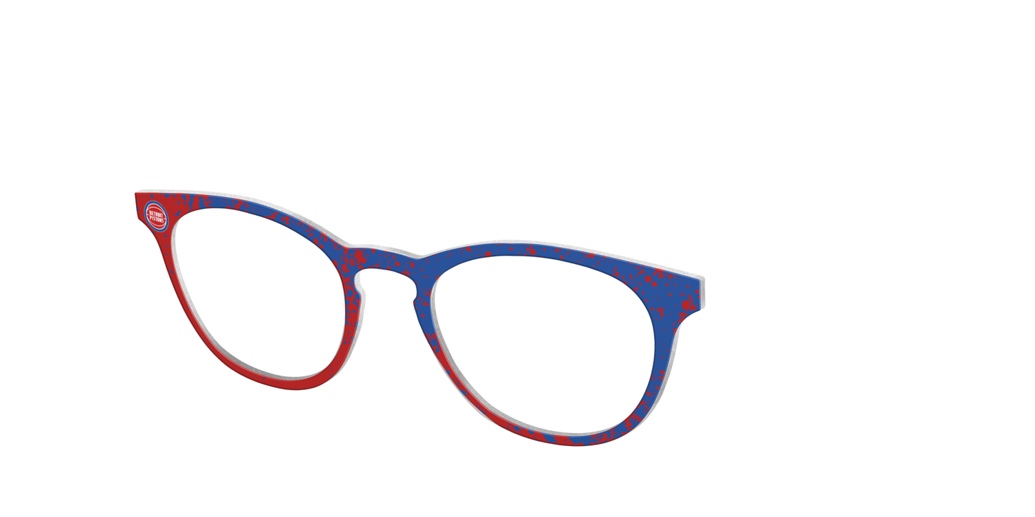 The Pistons Splatter - Angle Top Image - Pair Eyewear