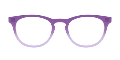 The Plum to Lilac Gradient Crystal - Front Top Thumbnail - Pair Eyewear