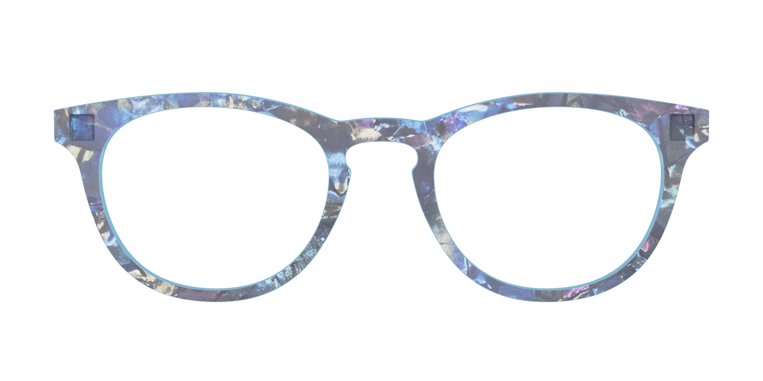 The Pluto Pearl Crystal - Front Top Image - Pair Eyewear