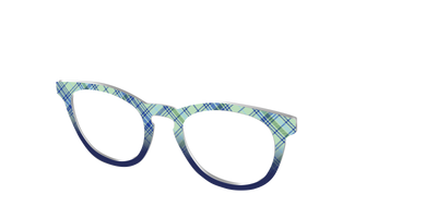 The Poetic Plaid - Angle Top Thumbnail - Pair Eyewear