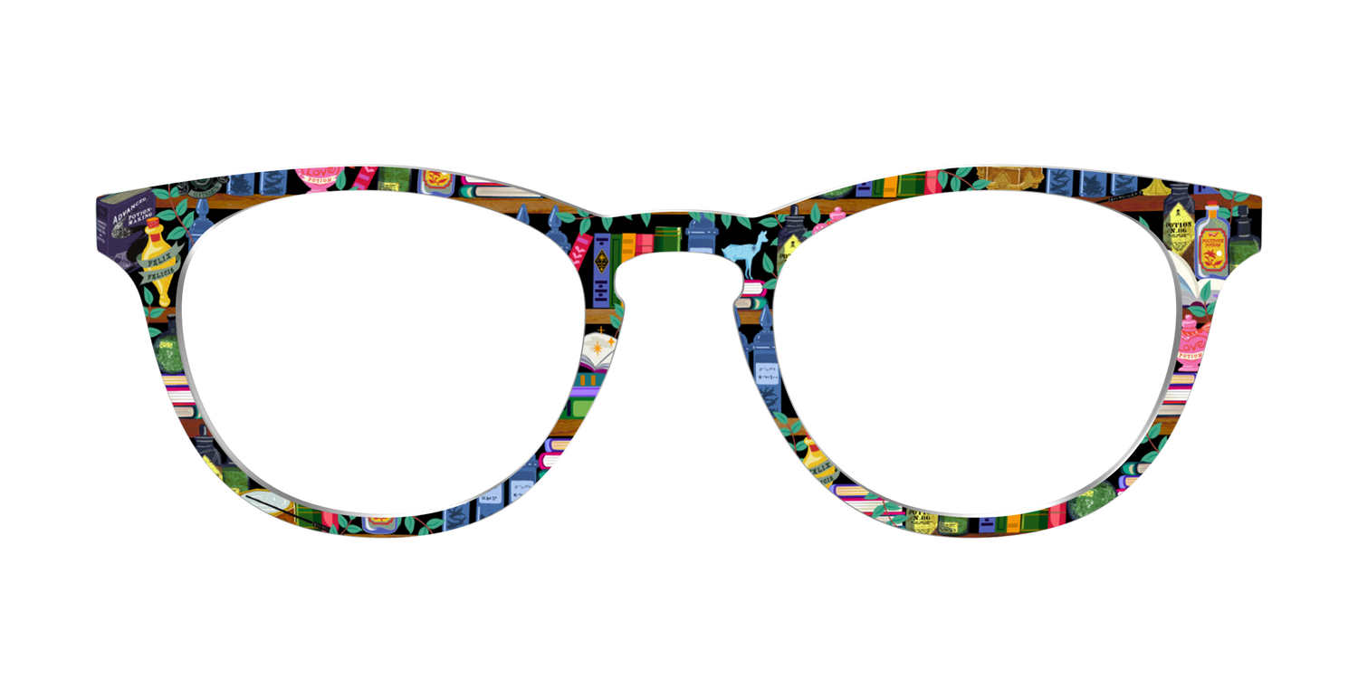 The Potions Bookcase - Front Top Image - Pair Eyewear