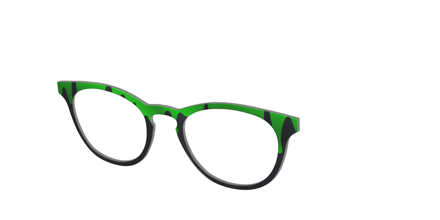 The Reflective Slime - Angle Top Image - Pair Eyewear
