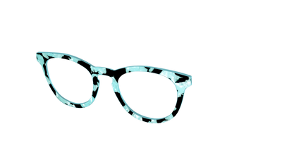 The Robin's Egg Pearl Tortoise - Angle Top Thumbnail - Pair Eyewear