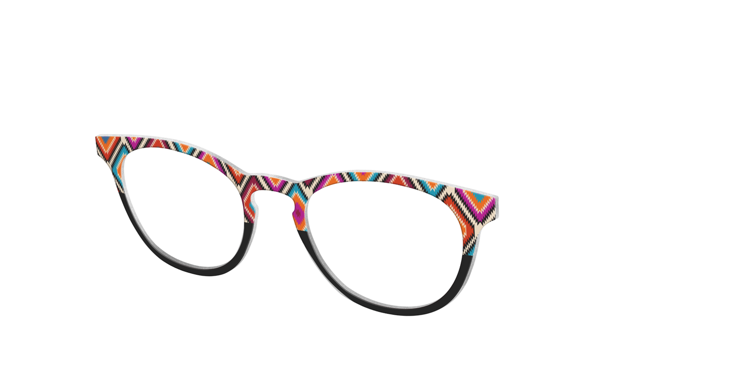The Sarape Split - Angle Top Image - Pair Eyewear