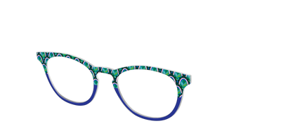 The Seabreeze Scallop Split - Angle Top Thumbnail - Pair Eyewear