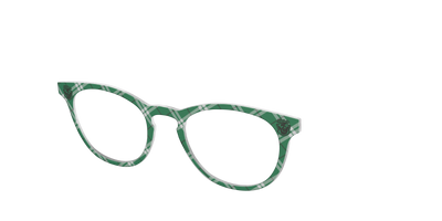 The Slytherin™ Plaid - Angle Top Thumbnail - Pair Eyewear
