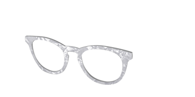 The Smoky Quartz Pearl Marble - Angle Top Thumbnail - Pair Eyewear