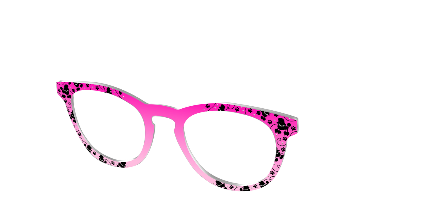 The Sock Hop Pups - Angle Top Image - Pair Eyewear