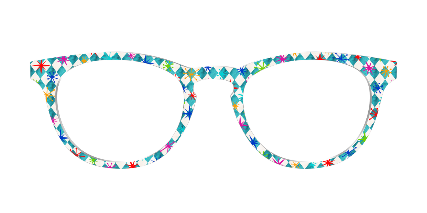 The Starburst Diamonds - Front Top Image - Pair Eyewear