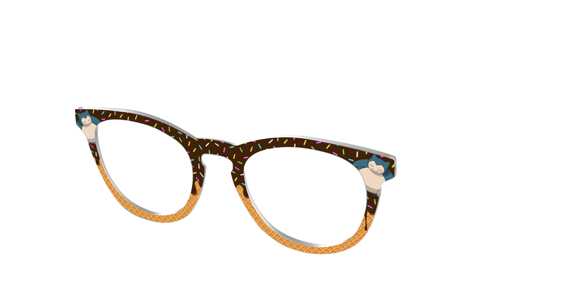 Sweet on Snorlax - Angle Top Image - Pair Eyewear