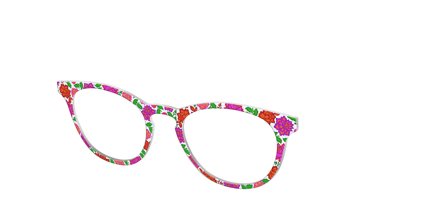 The Terrace Floral - Angle Top Image - Pair Eyewear