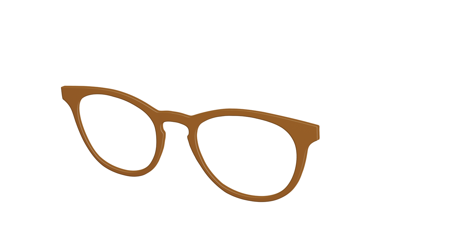 The Toffee - Angle Top Image - Pair Eyewear