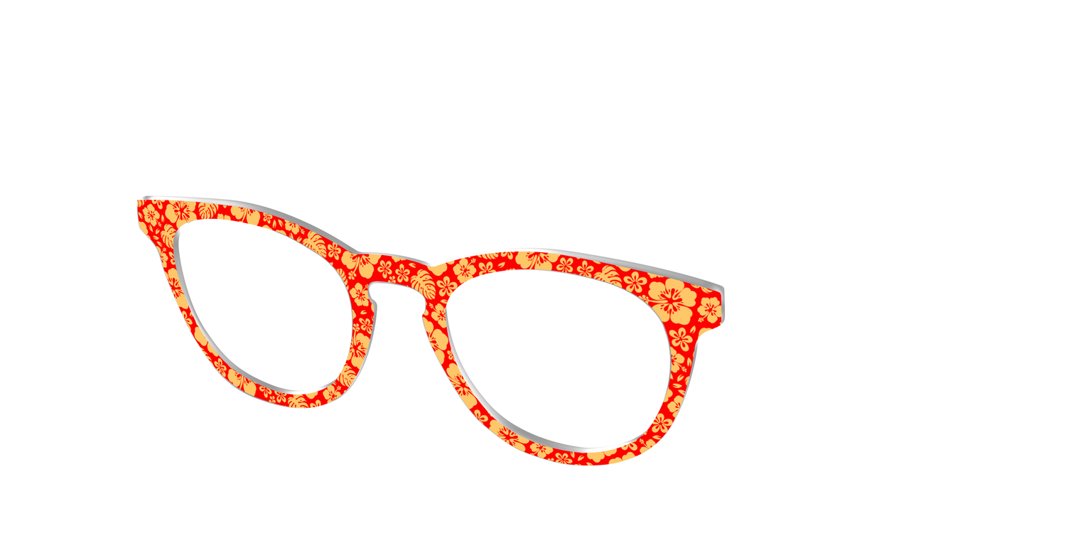 The Tropical Floral - Angle Top Image - Pair Eyewear