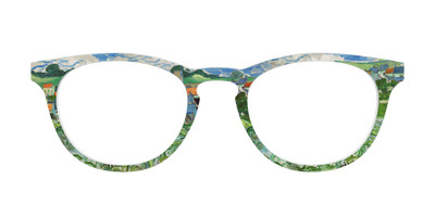The View of Auvers-Sur-Oise - Front Top Thumbnail - Pair Eyewear