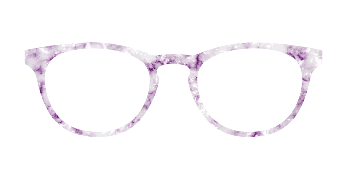 The Viola Pearl Marble - Front Top Image - Pair Eyewear