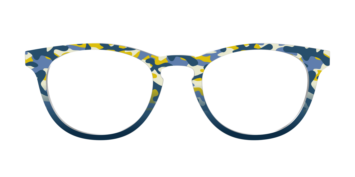 The Waterfront Breeze Camo - Front Top Image - Pair Eyewear