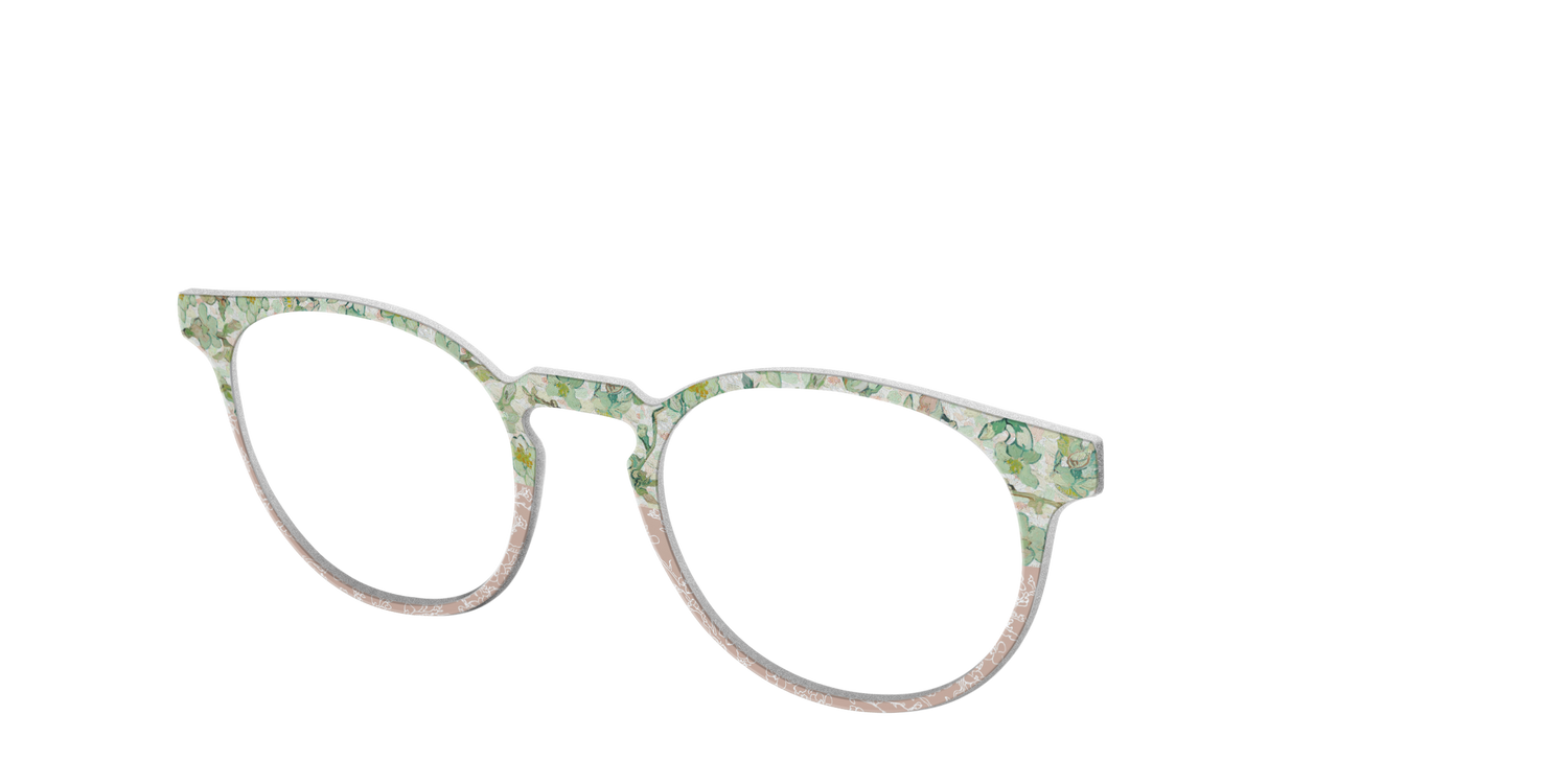 The Almond Blossom Split - Angle Top Image - Pair Eyewear