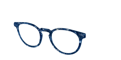 The Deep Slate Pearl Marble - Angle Top Thumbnail - Pair Eyewear
