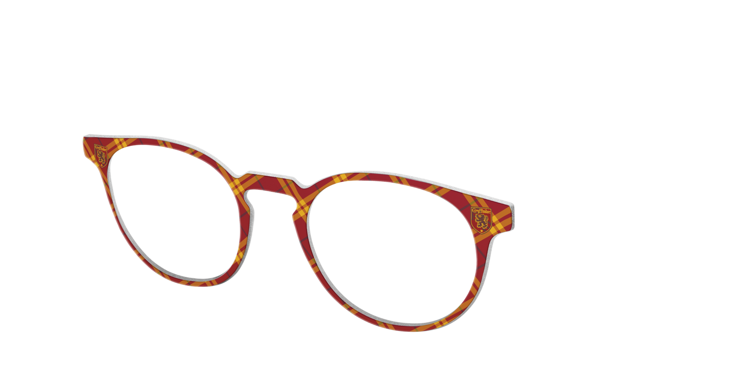 The Gryffindor™ Plaid - Angle Top Image - Pair Eyewear