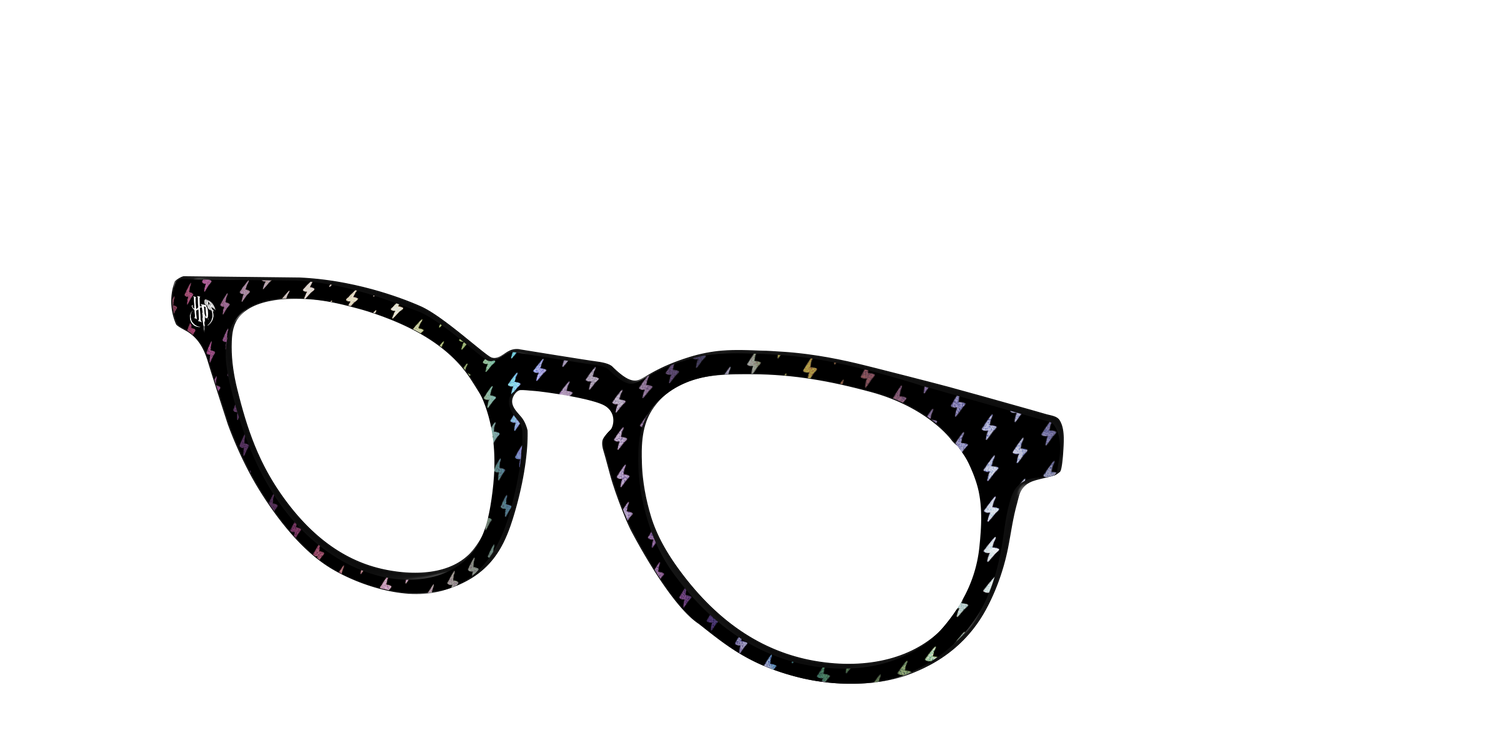 The Holographic Lightning Bolts - Angle Top Image - Pair Eyewear