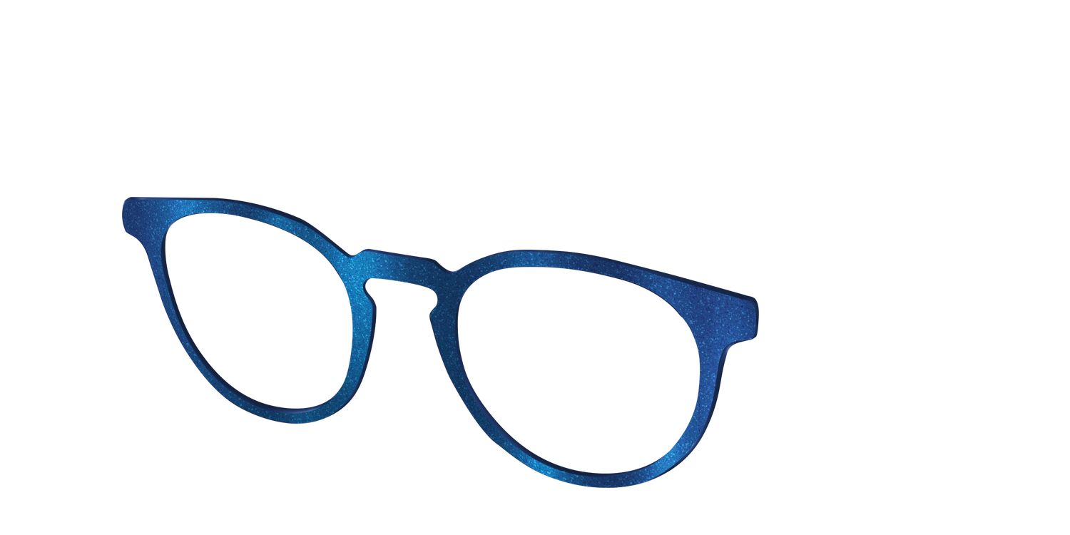 The Indigo Shimmer - Angle Top Image - Pair Eyewear