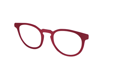 The Matte Burgundy - Angle Top Thumbnail - Pair Eyewear